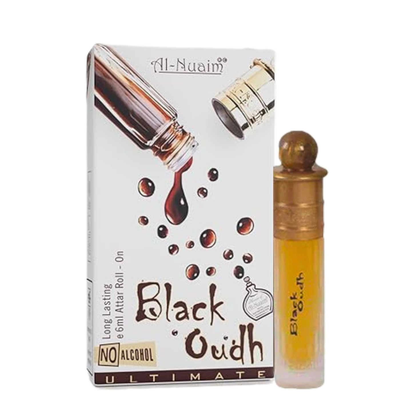 Al Nuaim Black Oudh (6ml)