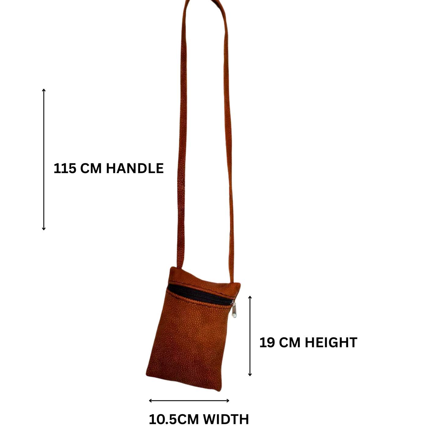 African Kudu Leather Shoulder Bag – Handcrafted