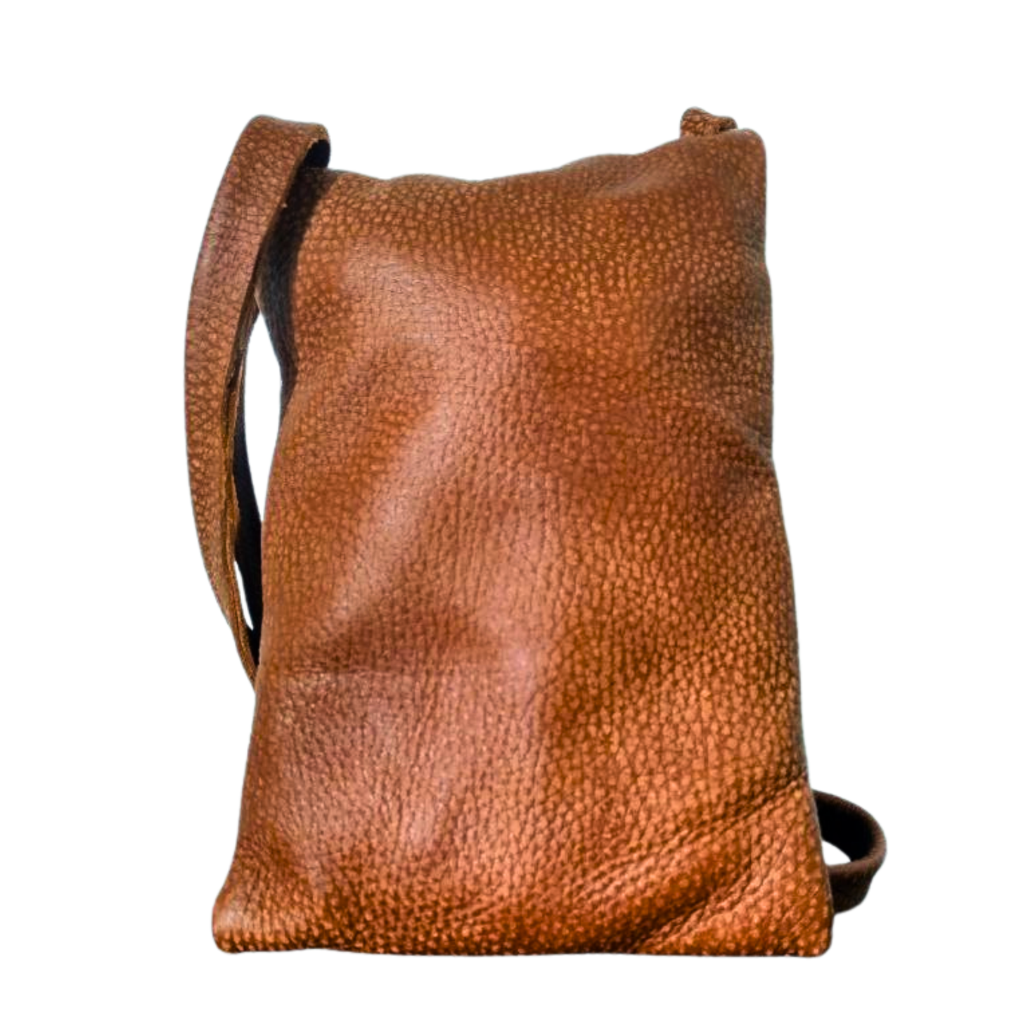 African Kudu Leather Shoulder Bag – Handcrafted