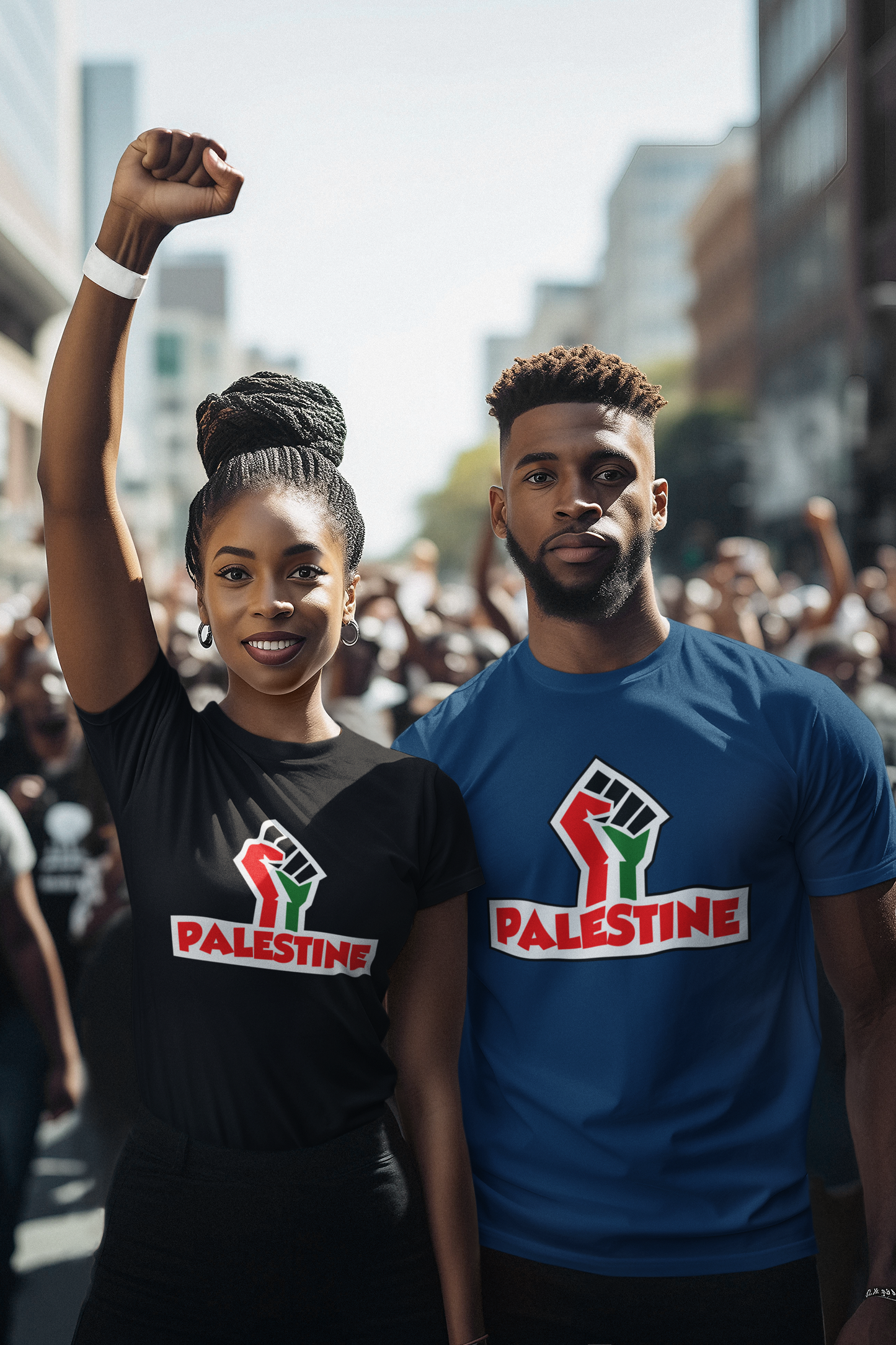 Palestine Power Unisex T-Shirt-Assorted