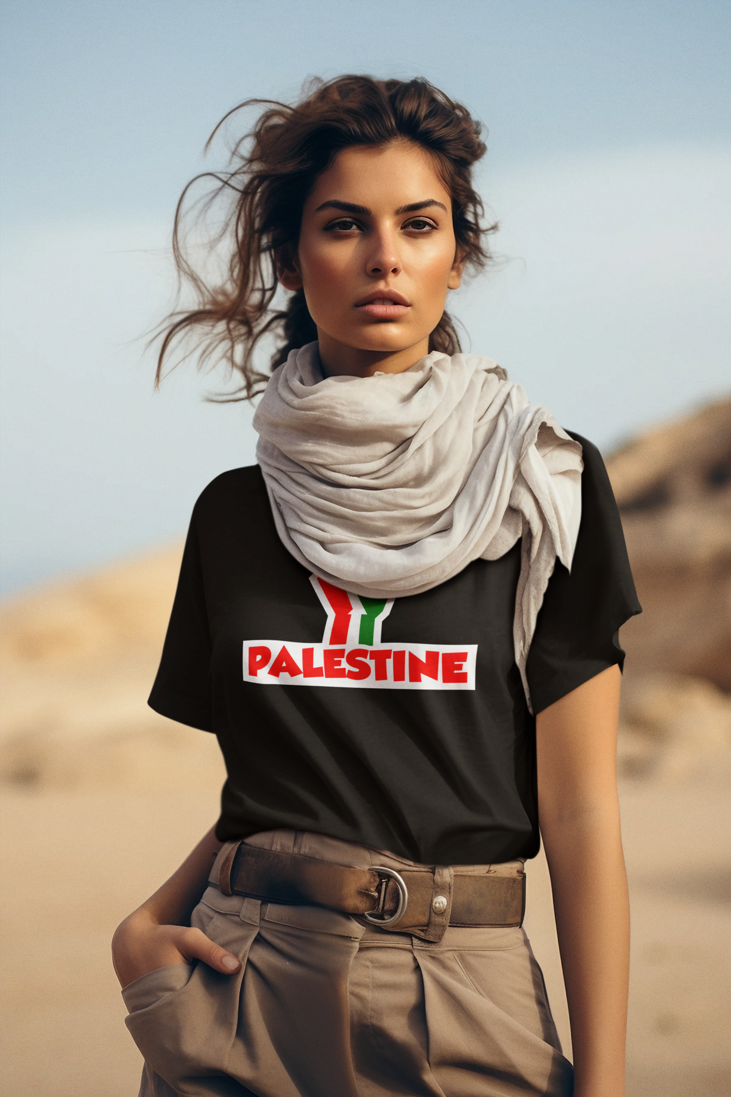 Palestine Power Unisex T-Shirt-Assorted
