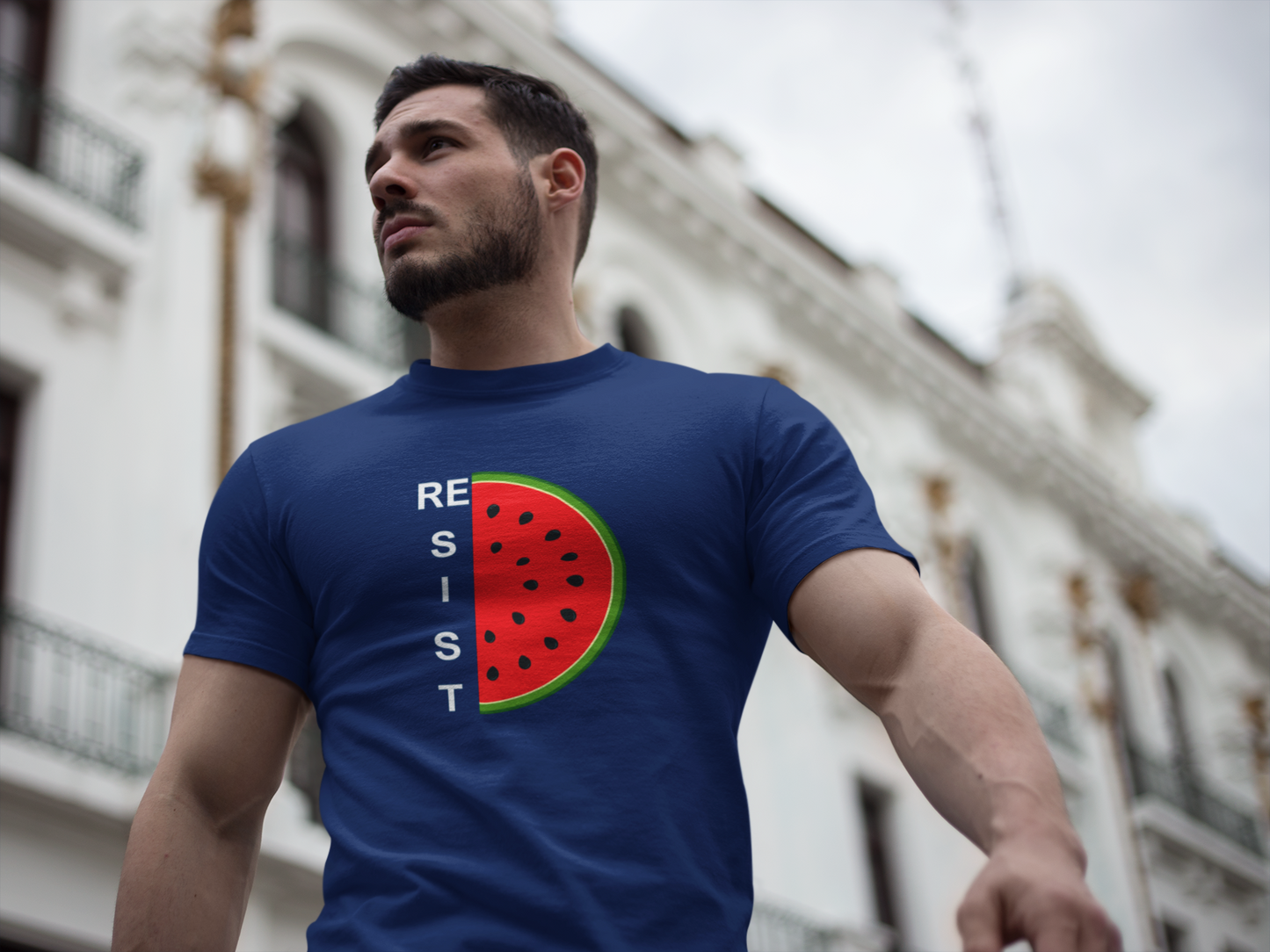 Resist watermelon Unisex T-Shirt-Assorted