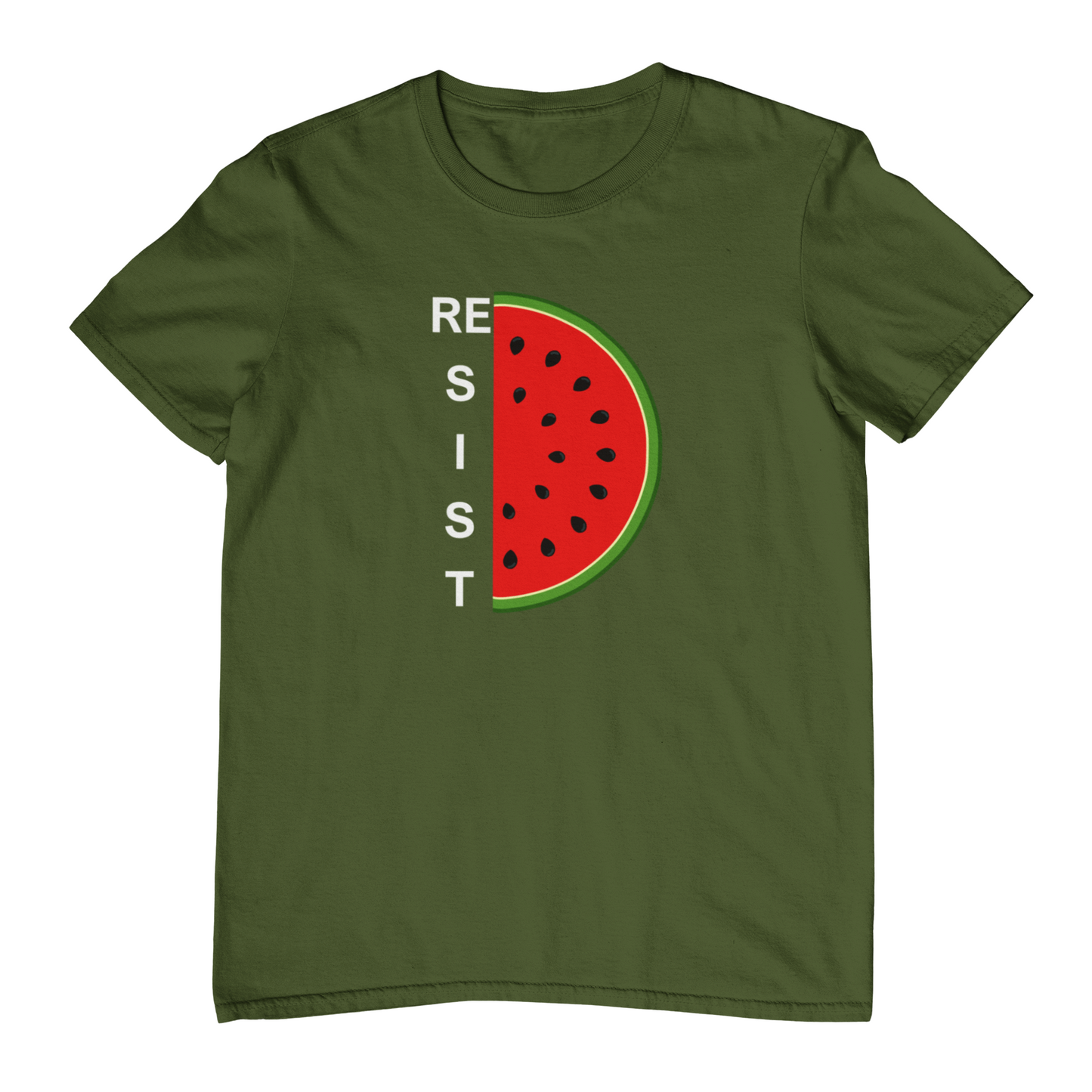 Resist watermelon Unisex T-Shirt-Assorted